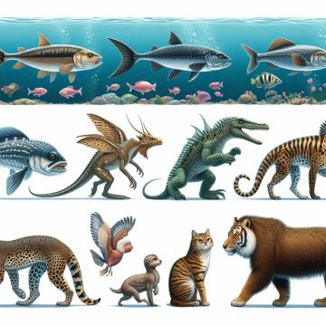 L'évolution des animaux à travers l'histoire